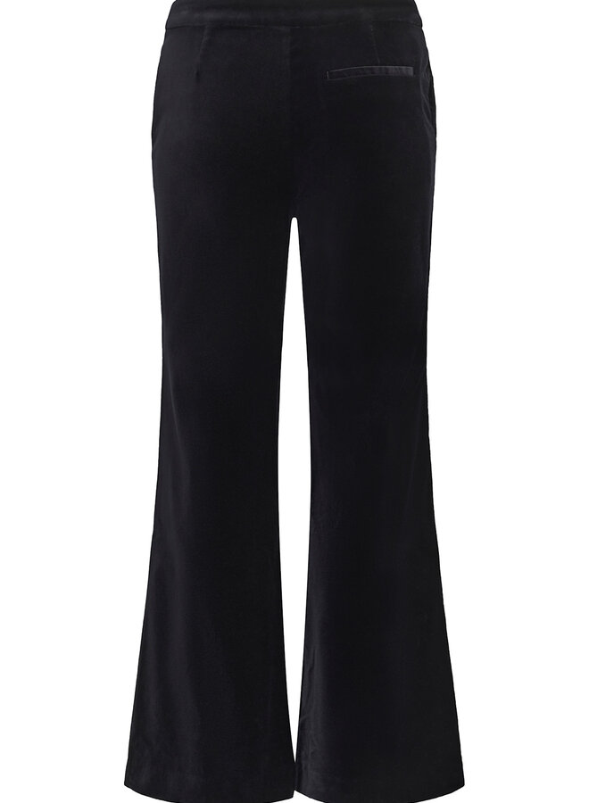 Pantalon Part Two Daimi en velours noir