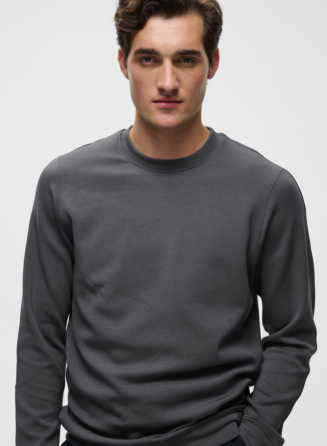 Chandail Matinique Harry en jersey gris fer