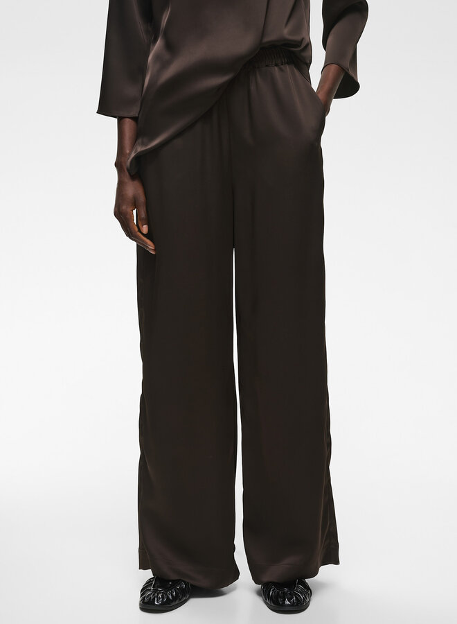 Pantalon InWear Olive satiné brun chocolat