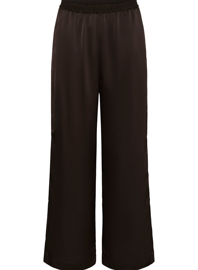 Pantalon InWear Olive satiné brun chocolat