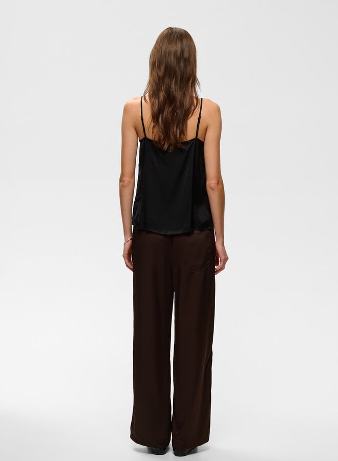 Camisole InWear Orah à bretelles & dentelle noire