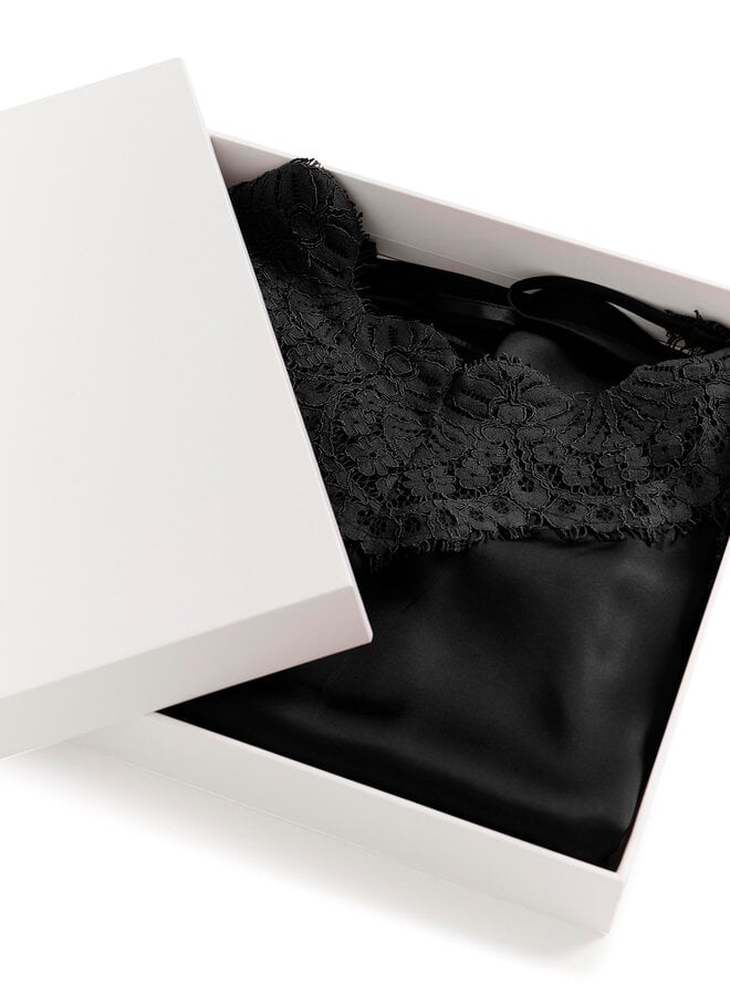 Camisole InWear Orah à bretelles & dentelle noire