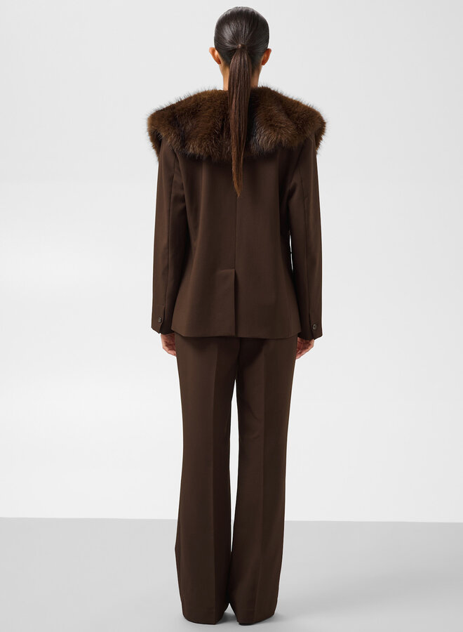 Pantalon Soaked Corinne brun
