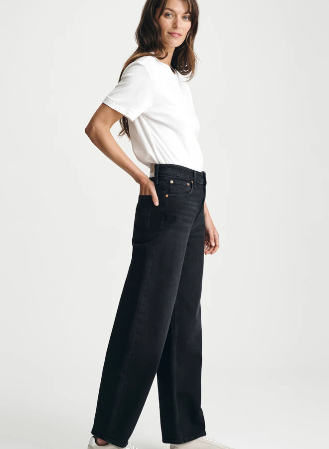 Jeans Mavi Jeans Kathleen - Black Brushed Feather Blue