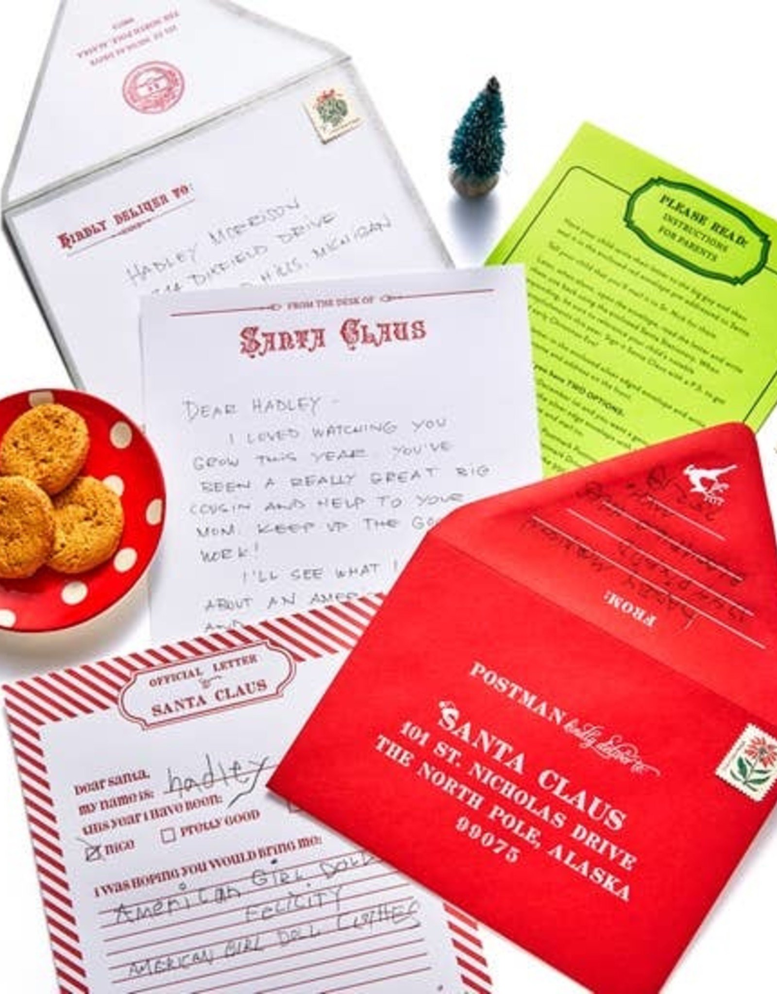 Santa Claus Letter Writing Kit