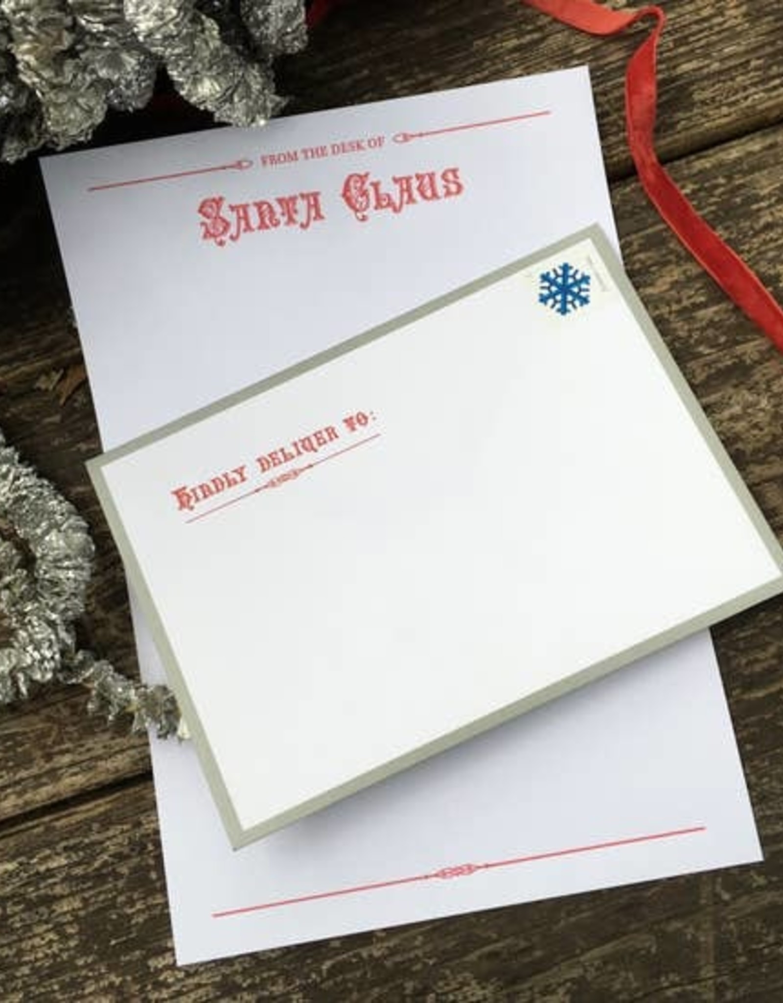 Santa Claus Letter Writing Kit