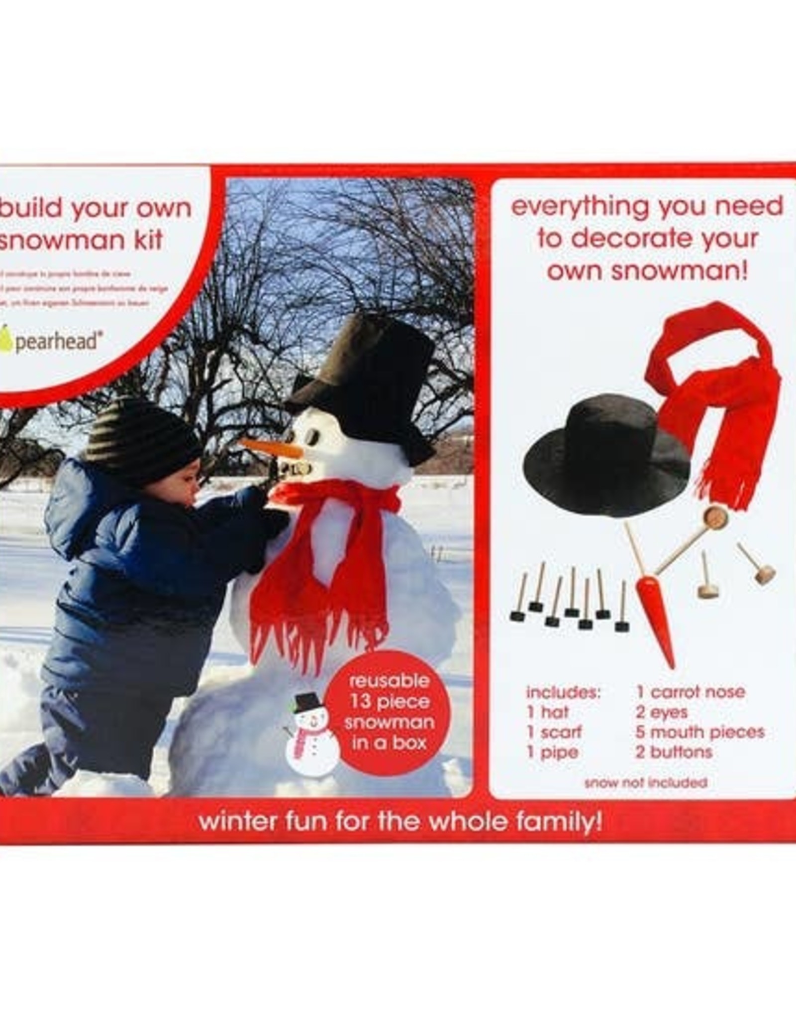 Build Your Own Snowman Kit