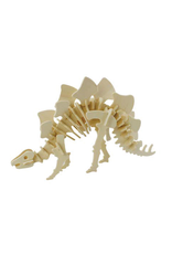 3D Wooden Puzzle:  Stegosaurs