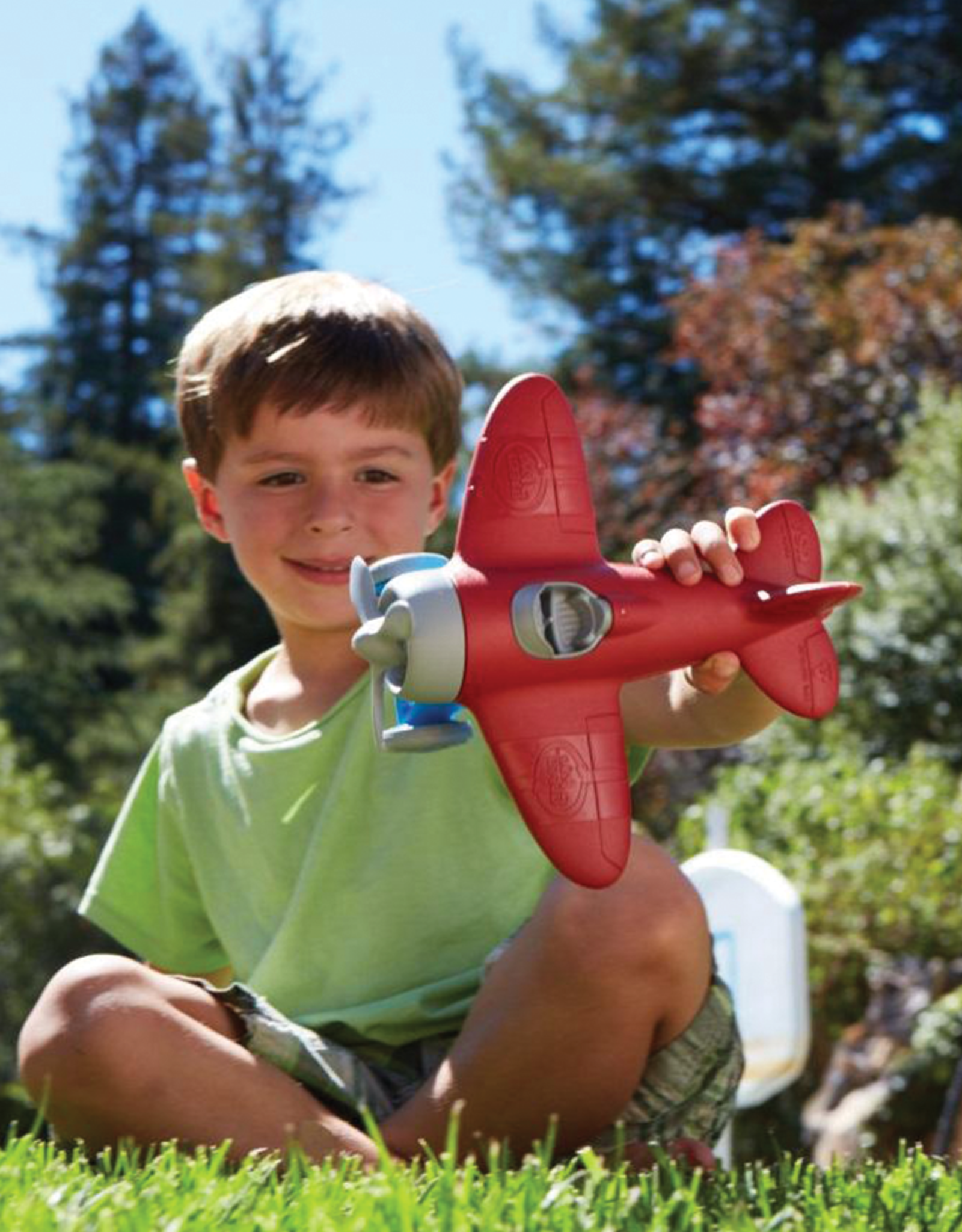 Green Toys Green Toys® Airplane with Red Wings