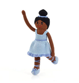 Knitted Ballerina Blue Tutu