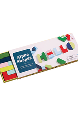 Alpha Shapes Wooden Blocks
