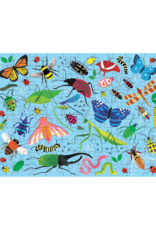 Mudpuppy Bugs & Birds 100 Piece Double-Sided Puzzle