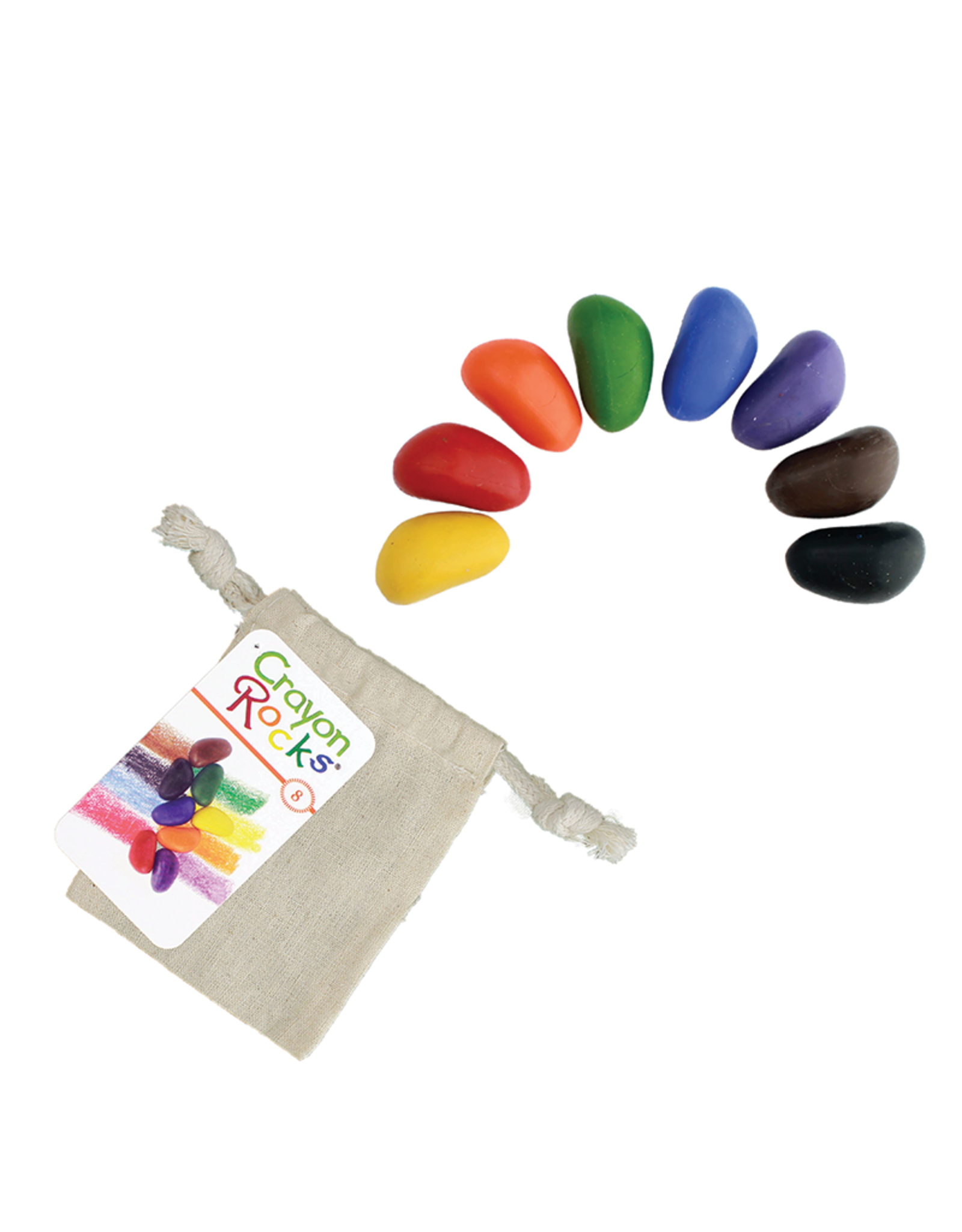 Crayon Rocks, 8 colors - The Bee's Knees Toys and Books