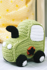 Pebble Green Tractor Rattle