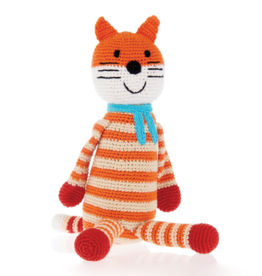 Pebble Large Knitted Fox Dall