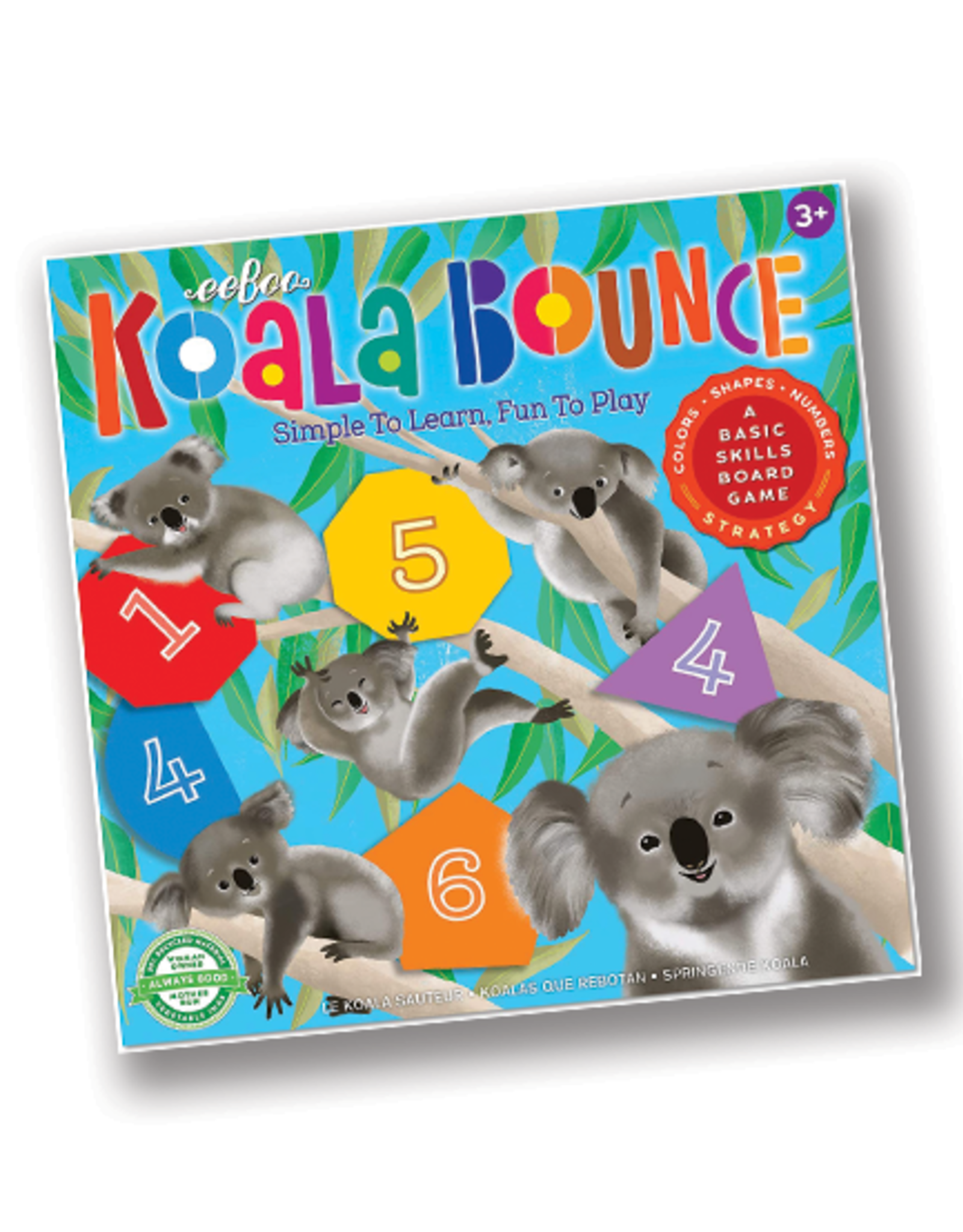 eeBoo Koala Bounce Board Game