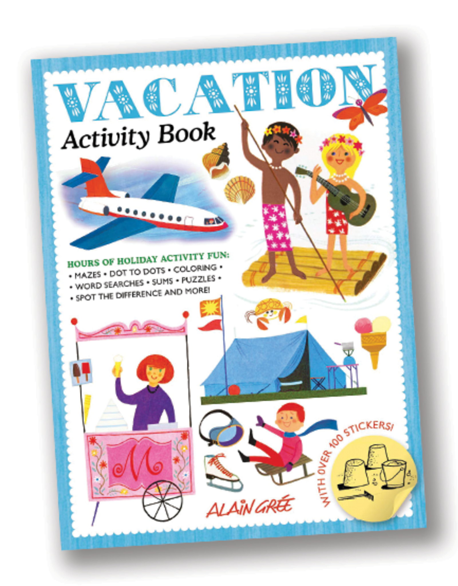 Alain Grée Vacation Activity Book