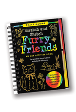 Furry Friends Scratch & Sketch Art Activity Book