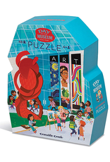 A Day at the Art Museum 48 Piece Puzzle