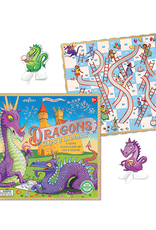 eeBoo Dragons Slips and Ladders Board Game
