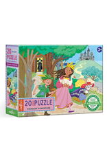 eeBoo Princess Adventure 20 Piece Puzzle
