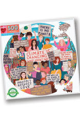 Climate Action 500 Piece Round Puzzle