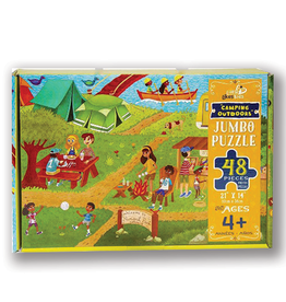 Little Likes Kids Camping Outdoors 48 Piece Puzzle by Little Likes Kids