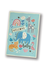 Welcome Baby Elephant Card
