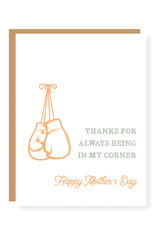 "Thanks for Always being in my Corner" Mother's Day Card