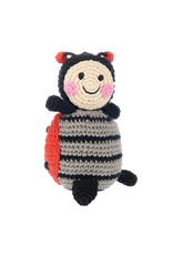 Pebble Friendly Lady Bug Rattle