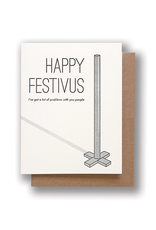 "Happy Festivus" Holiday Card