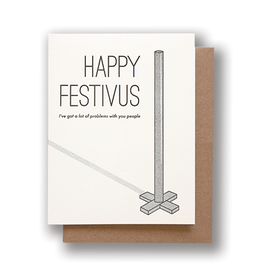 "Happy Festivus" Holiday Card