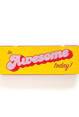 "Be Awesome Today" Tin Pencil Box