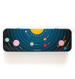 Solar System Tin Pencil Box