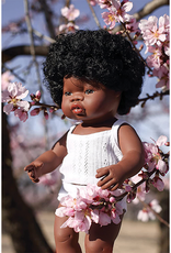 Miniland Baby Doll, African American Girl 15"