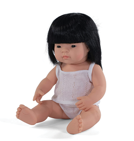 Miniland Baby Doll, Asian Girl 15"