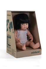 Miniland Baby Doll, Asian Girl 15"