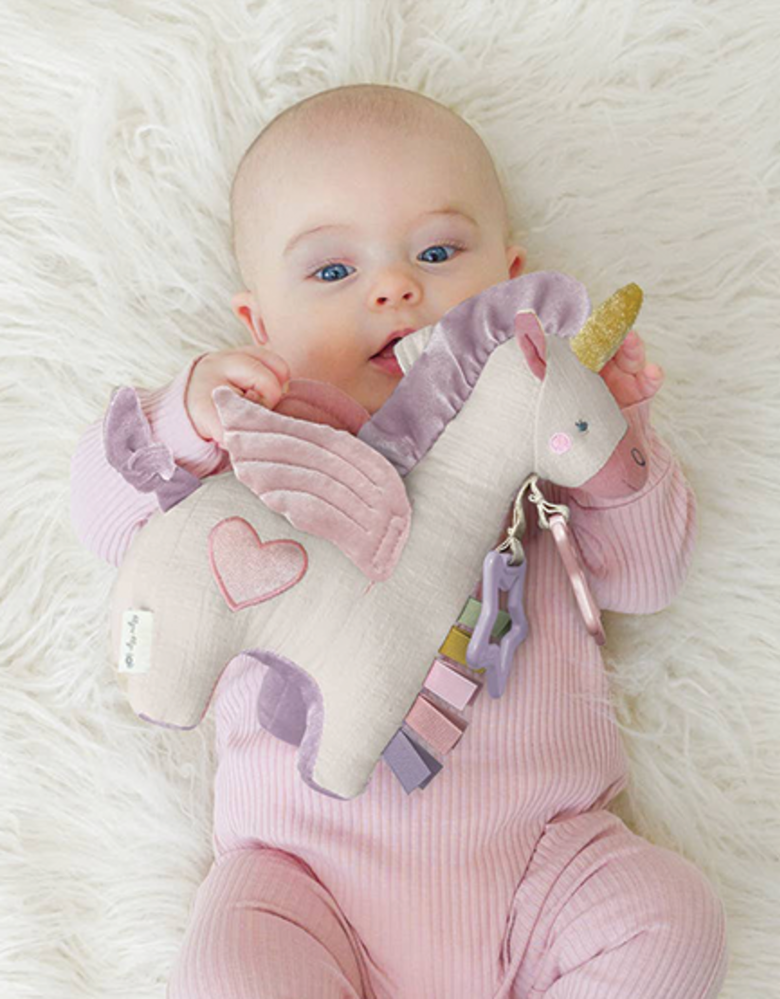 Itzy Ritzy Pegasus Activity Plush with Teether