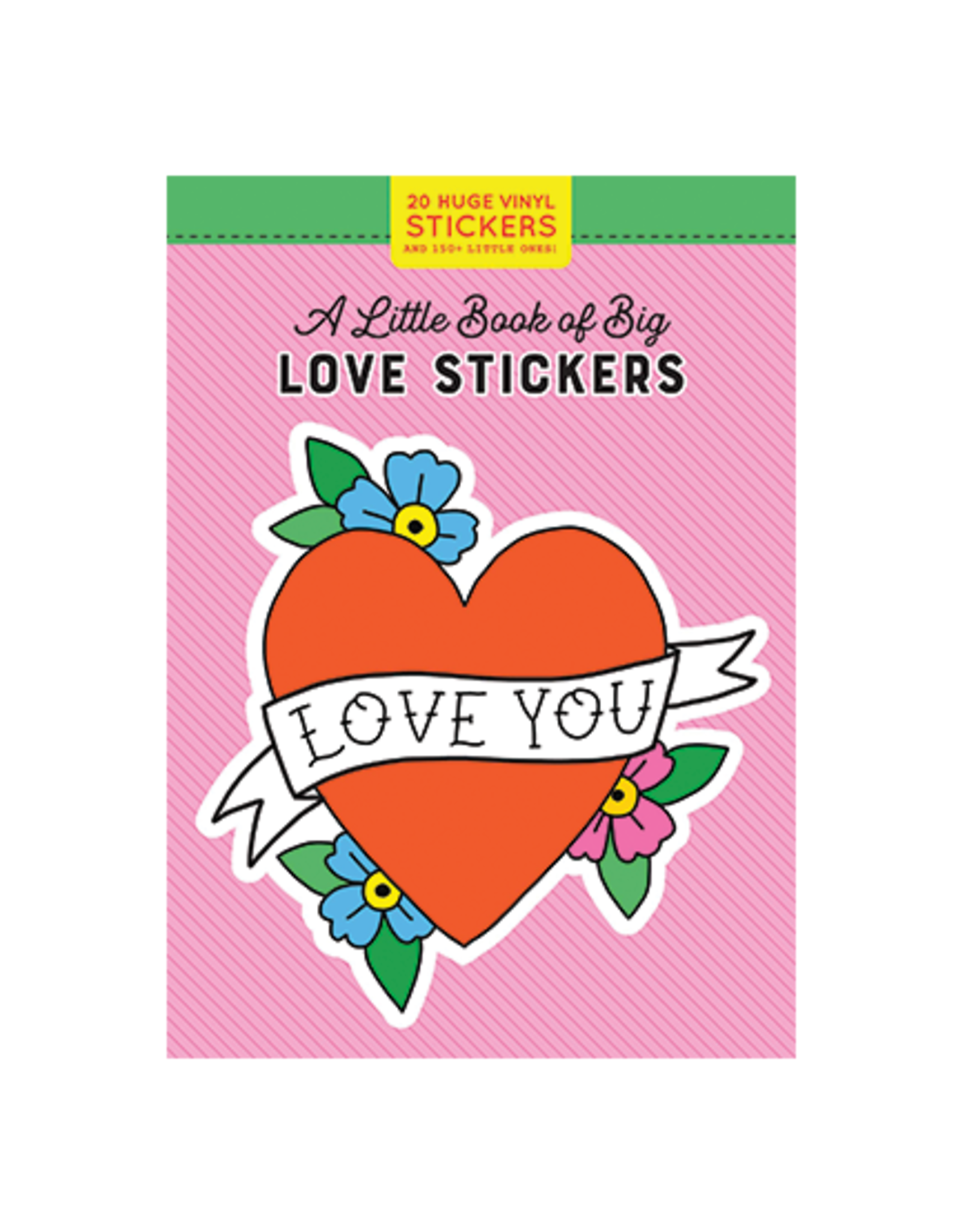 Workman Publishing The Little Book of Big Love Stickers