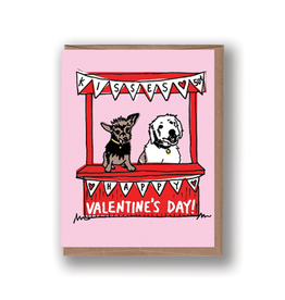 Kissing Booth Valentine Card