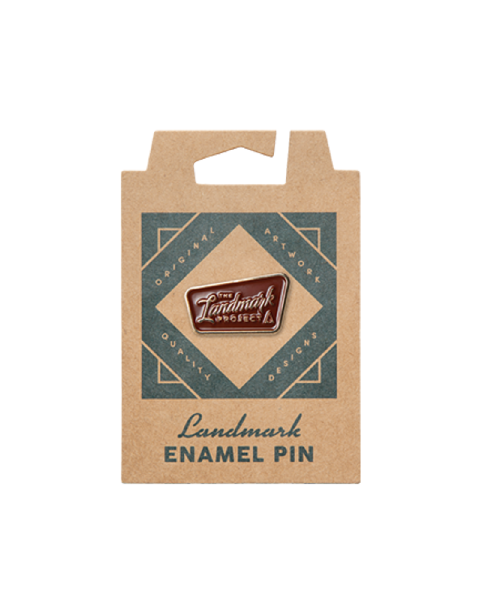 Trail Sign Enamel Pin