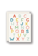 Alphabet Blank Card