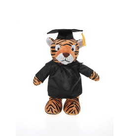 Graduation Tiger 11" Plush