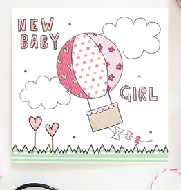 Flossy Teacake New Baby Girl Card