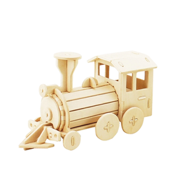 3D Wooden Puzzle:  Locomotive