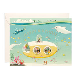 Submarine "Happy Birthday" Card