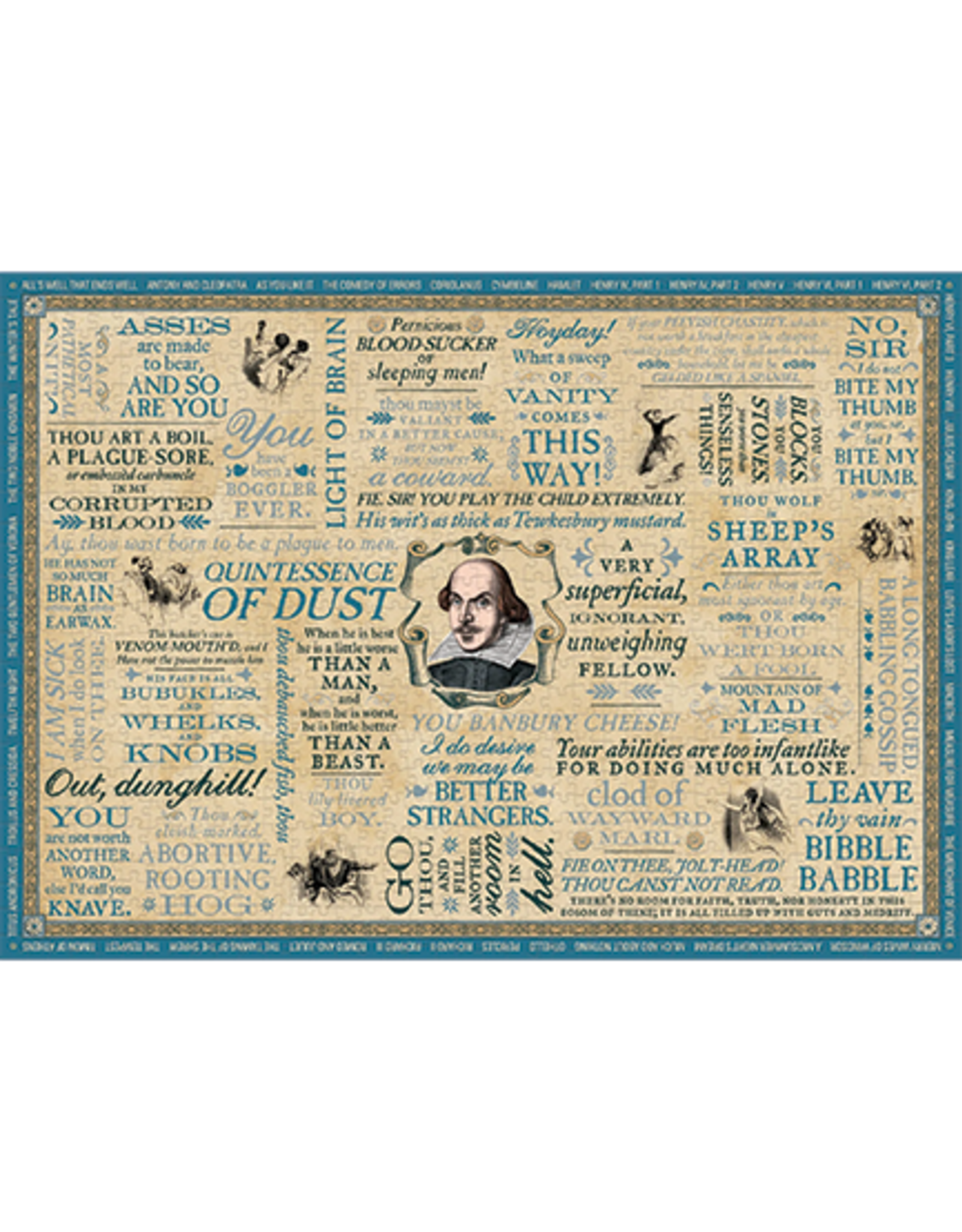 Shakespearean Insults, 1000-piece puzzle