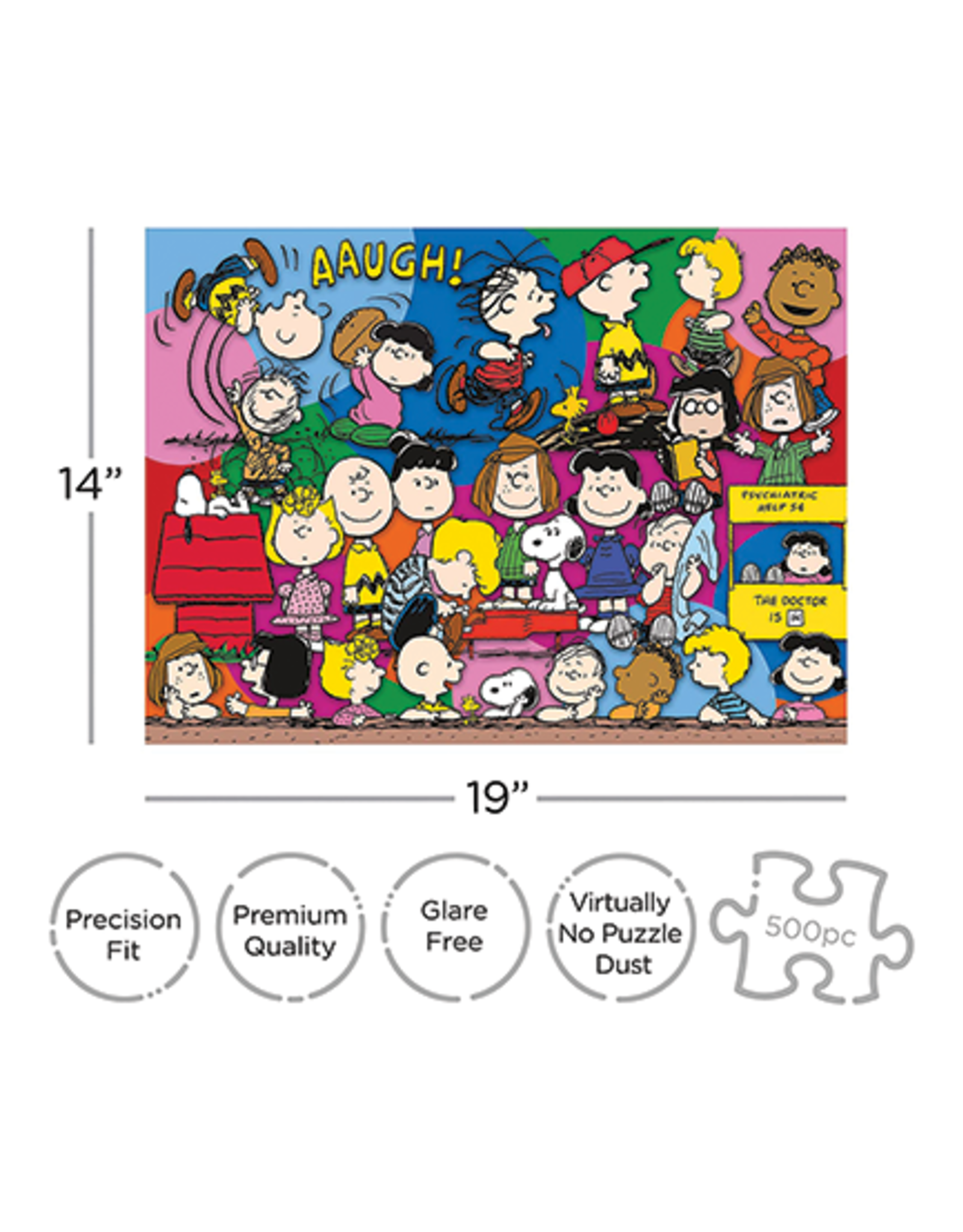 Peanuts 500-Piece Puzzle