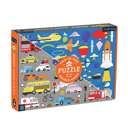 On the Move Double-Sided 100-piece Puzzle