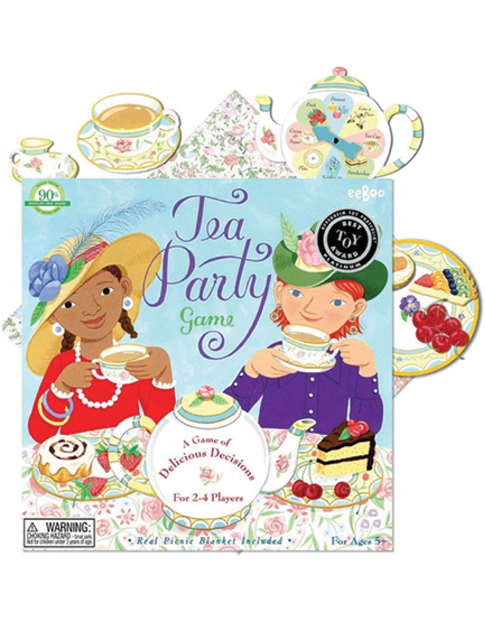 Tea Party Spinner Game